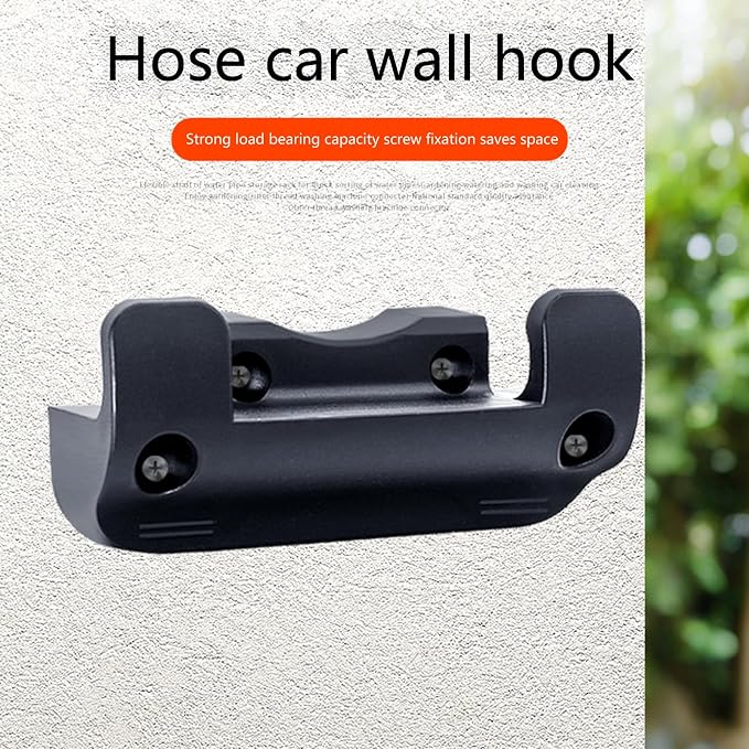 Garden Hose Reel Holder Wall Mounted Garden Hose Hanger Pipe Holder - Image 2