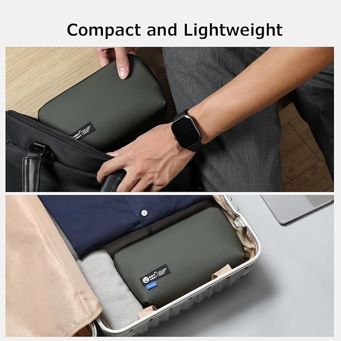 RIGHT AWAY Travel Tech Pouch，Waterproof Cord Case，Electronics Organizer Travel - Image 9