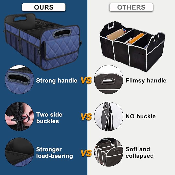 Deosk Car Trunk Organizer for SUV, Car Organizers and Storage - Image 2