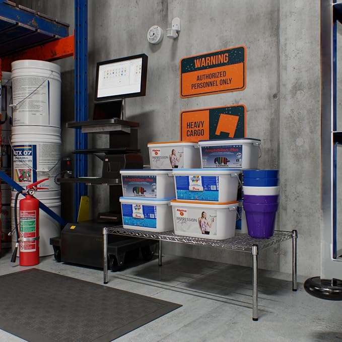 24" Deep x 42" Wide x 14" Height Wire Shelving Kit | 1-Tier | NSF Commercial - Image 2