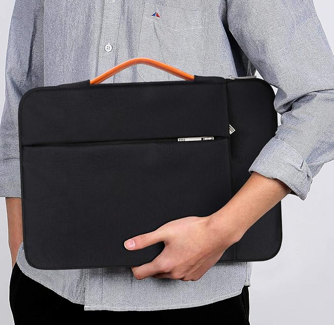Lacdo 360° Protective 15-15.6 Inch Laptop Sleeve Case - Image 6