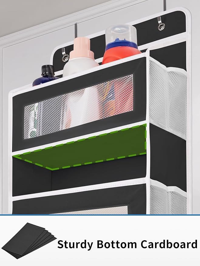 JARLINK 2 Pack Over The Door Organizer Storage, 5 Shelf Hanging Door Organizer - Image 8