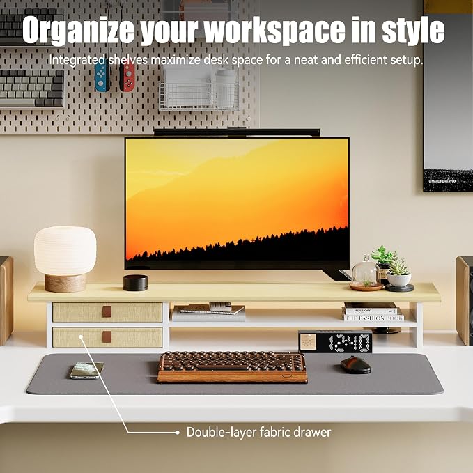 Dual‑Tier Monitor Stand Riser - Image 3
