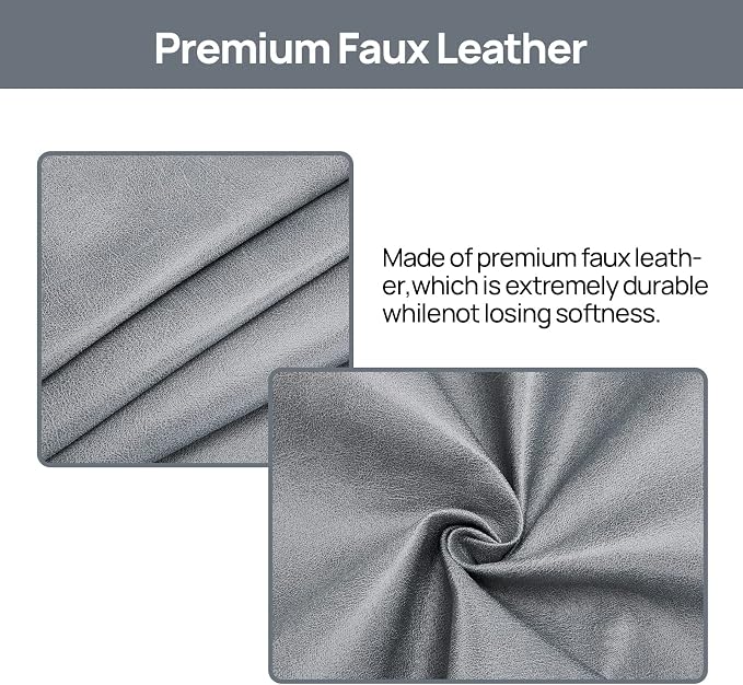 Teniux Remote Control Holder Faux Leather Armrest Organizer - Image 3