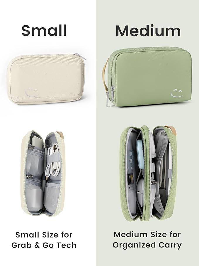 Travelkin Travel Cord Organizer, Small Electronic Organizer Travel Case - Image 9