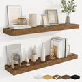 fuqing Floating Shelves for Wall, Wall Mounted Wood Floating Shelf by Fuqing