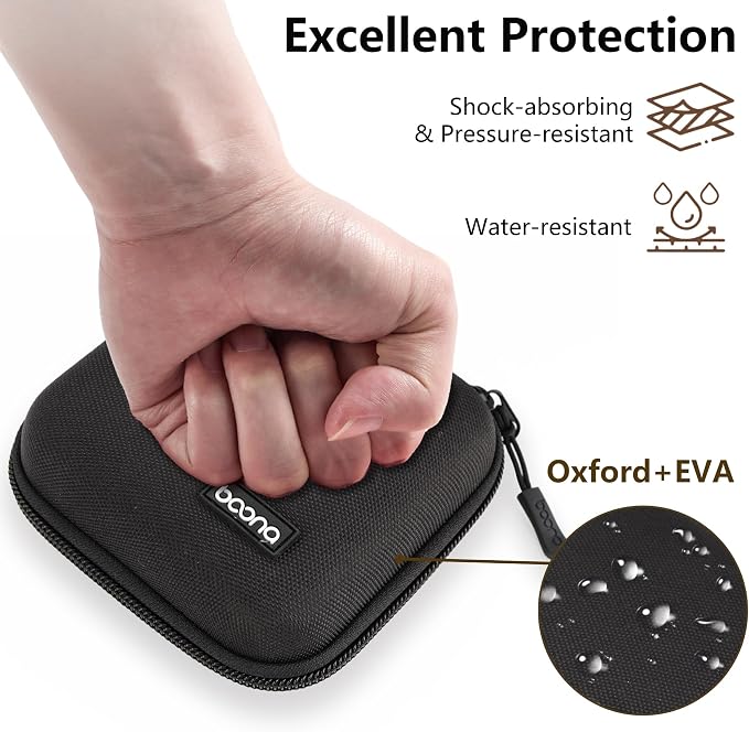 Charger Case for Macbook, Portable Tech Electronic Organizer Bag, Travel - Image 4
