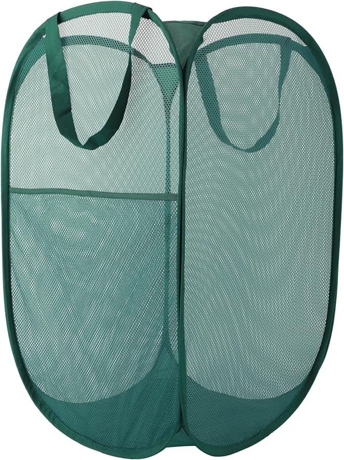 Upgraded 100L Extra Large Mesh Pop Up Laundry Basket by NairSnow