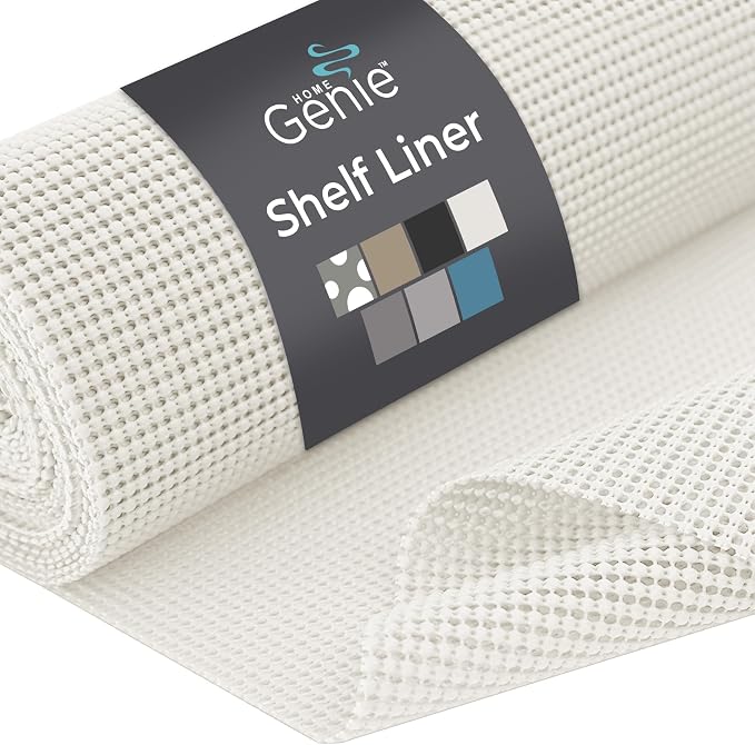 HOME GENIE Shelf Drawer and Cabinet Liner, Durable by HomeGenie