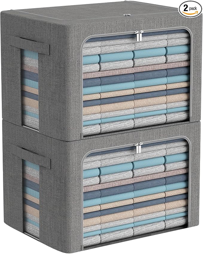 CYhom Extra Large Clothes Storage Bins by CYhom