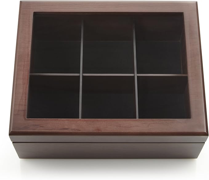 Tea Box - Luxury Wooden Tea Bag Organizer from The Apace Premier Collection - 6 by ApaceLiving