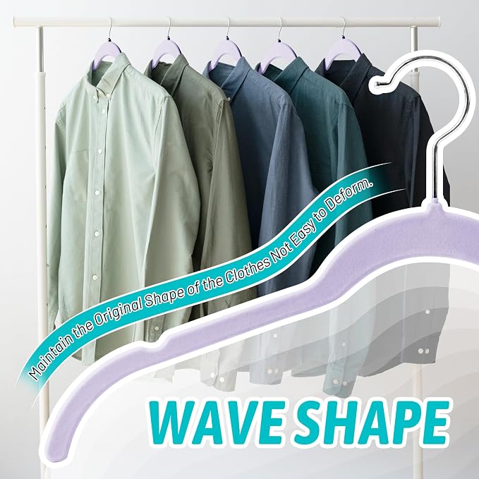 30 Pack Velvet Hangers - Image 4