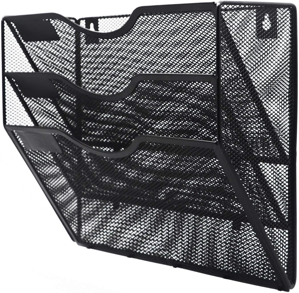 Kuntine.B Wall File Organizer Office Hanging Magazine Holder Wall File
