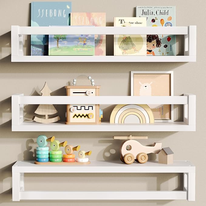 Upgraded Thick Floating Shelves by Makestorageclosetolife