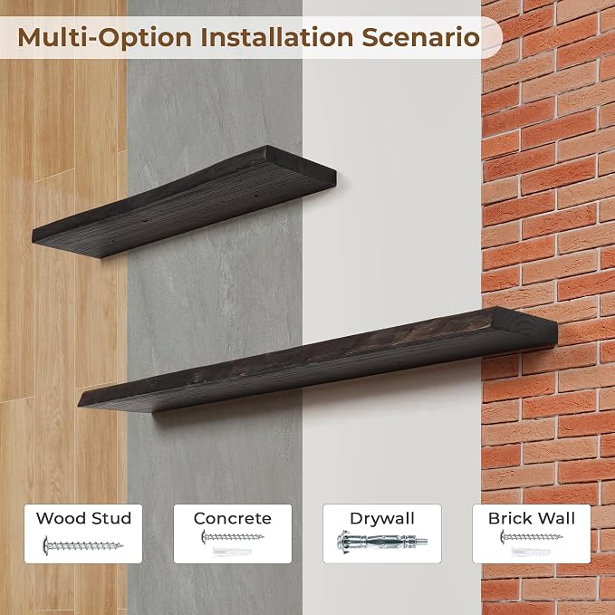 Axeman 48 inch Floating Shelves - Image 5