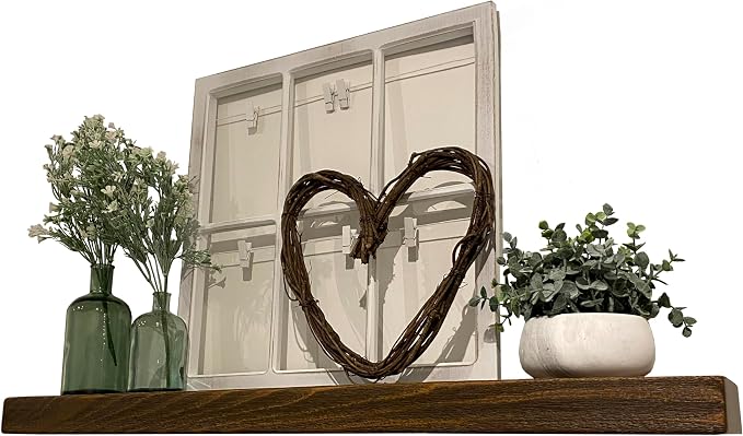 joelsantiques 42 Inch Wooden Floating Shelves by JoelsAntiques