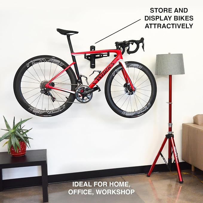 FEEDBACK SPORTS | Velo Wall Rack 2D Bike Storage | Bicycle Hangar Mount - Image 4