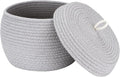 Sea Team Round Cotton Rope Storage Basket by SeaTeam