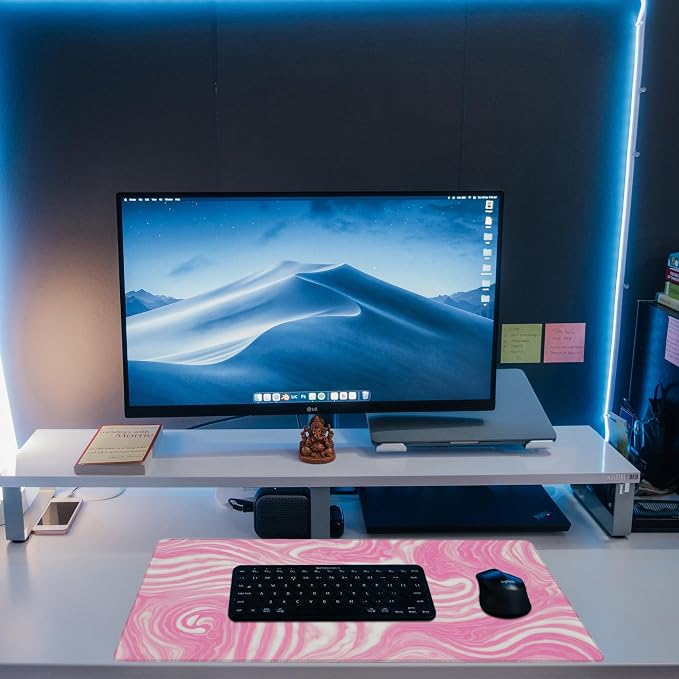 Desk Pad, Flow Liquid Waves Large Gaming Mouse Pad - Image 6