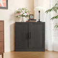 Casaphoria Farmhouse Corner Cabinet, Wooden Corner Storage Cabinet by Casaphoria