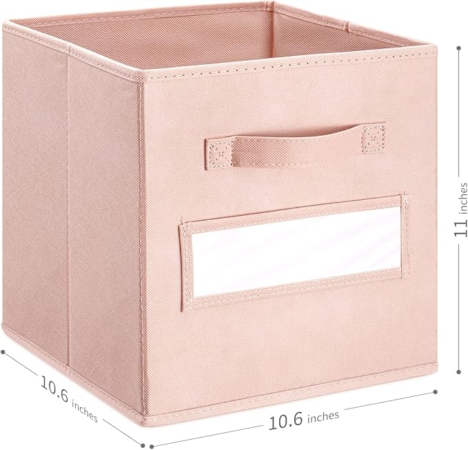 artsdi 11 Inch Storage Cube, Storage bin, cube storage Foldable Fabric Cube - Image 3