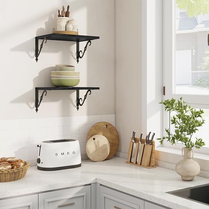 RICHFOCUS 12 Inch Deep Floating Shelves - Image 2