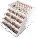 Frebeauty Extra Large Acrylic Jewelry Box by Frebeauty