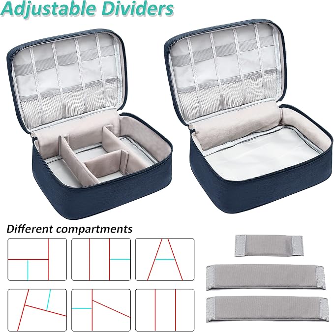 Electronics Organizer Travel Cable Organizer Bag Waterproof Portable Digital - Image 4