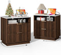Large Fluted Night Stand Set of 2 by FavourLife