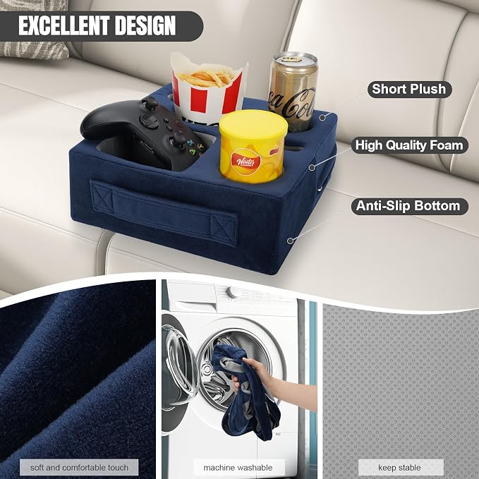 STBoo Couch Cup Holder Pillow - Image 4