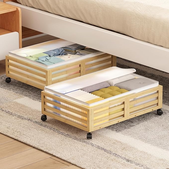 Under Bed Storage Containers by WisuceHome