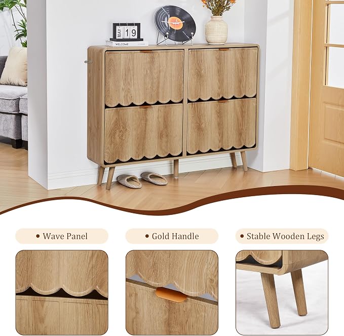 ORRD Shoe Storage Cabinet for Entryway - Image 4