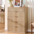 LEYAOYAO Fluted 6 Drawers Dresser by LEYAOYAO-Findtheshiningpointofyourideallife%EF%BC%81