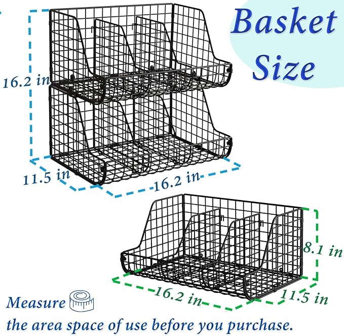 2-Tier Stackable Can Organizer for Pantry Shelves, 2 Pack Soda Can Organizer - Image 7