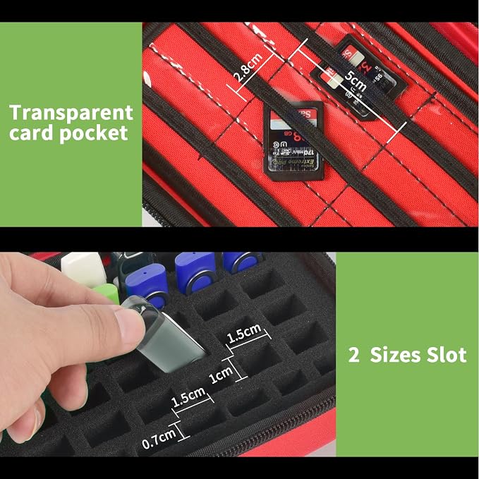USB Flash Drive Case, SD Card/Memory Stick Pouch - Image 3