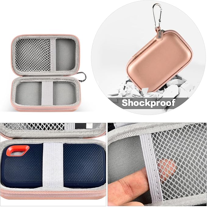 Hard Case Compatible with SanDisk 1TB 2TB 4TB 500GB 8TB Extreme Portable SSD - Image 5