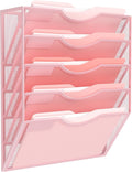 Kuntine.B Wall File Organizer Office Hanging Magazine Holder Wall File