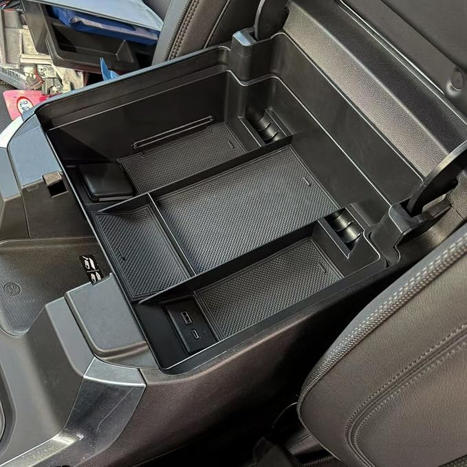 Center Console Tray for 2022-2024 2025 Chevy Silverado/GMC Sierra 1500 and 2024 by Zxiaochun