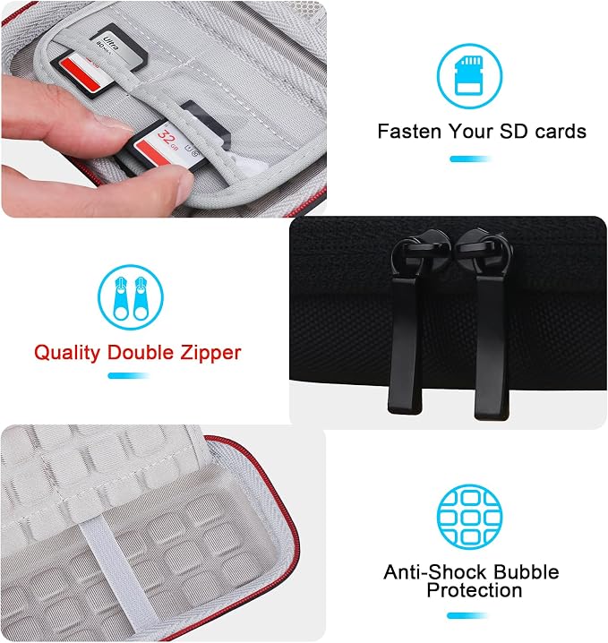 Lacdo Hard Carrying Case for Lexar ES3 Portable SSD External Solid State Drive - Image 3