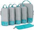 BAGSMART 6 Set /4 Set/2 Set Compression Packing Cubes by BAGSMART