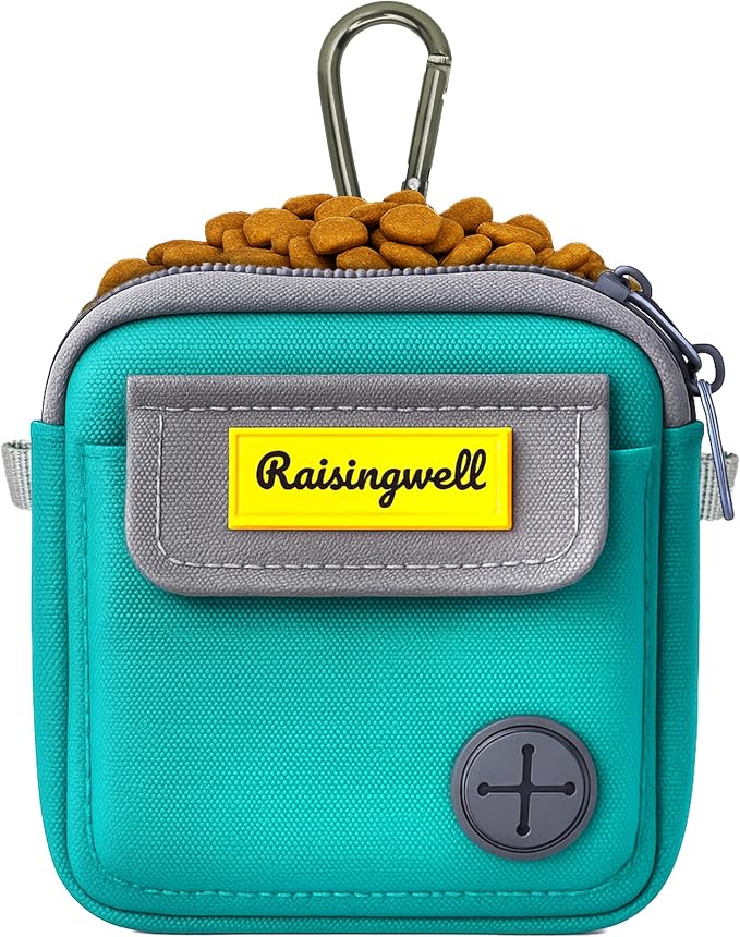 Dog Treat Pouch for Pet Walking and Training by Raisingwell