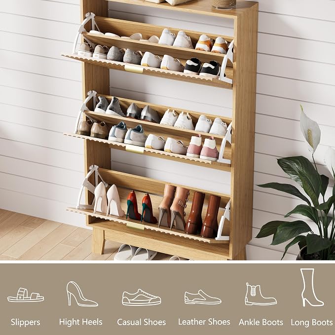 Shoe Cabinet Storage for Entryway - Image 3