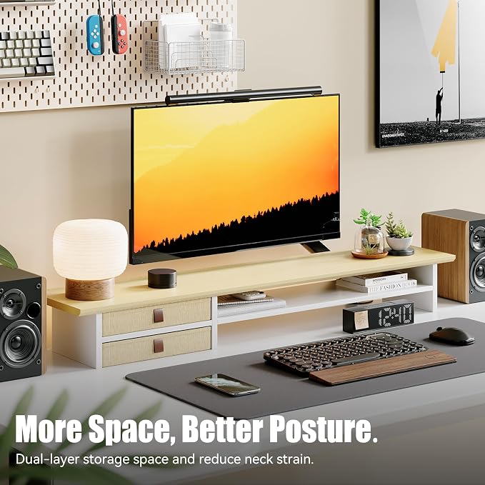 Dual‑Tier Monitor Stand Riser - Image 2
