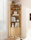 Corner Cabinet, 66.73'' Tall Modern Corner Bathroom Storage Cabinet by Limaoaio