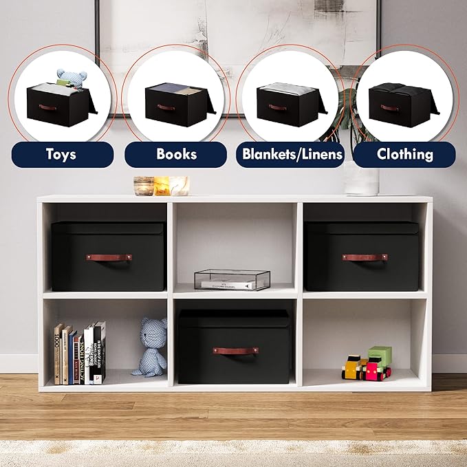 Ornavo Home 3 Pack Collapsible Storage Bins - Image 4