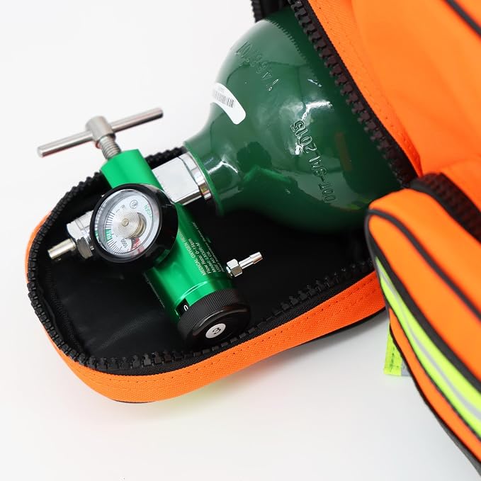 Lightning X Fully Stocked X-Tuff Modular Oxygen Trauma Bag w/ Removable - Image 4