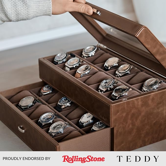 TAWBURY 24 Slot Watch Box for Men - Image 2