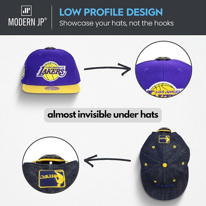 Modern JP Adhesive Hat Hooks for Wall - Image 5