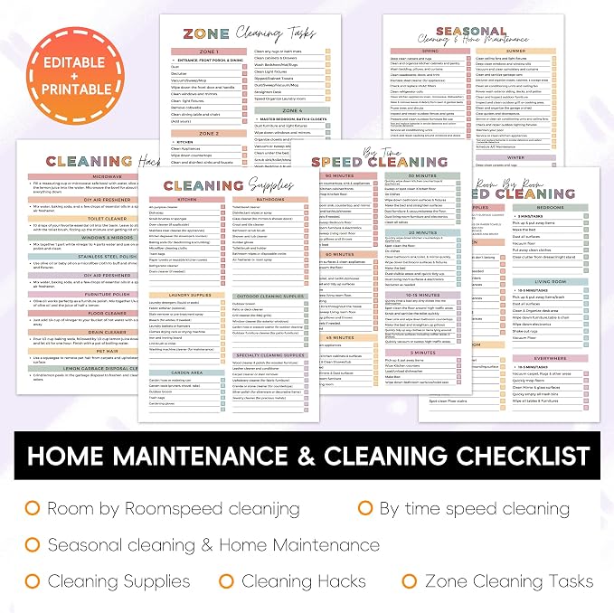 ADHD Cleaning Planner | Home Cleaning Schedule - Image 5