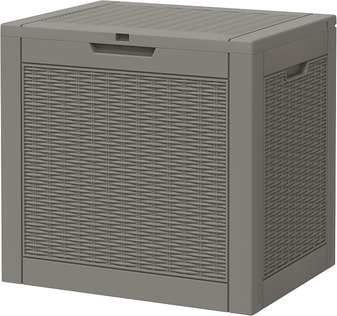 NUNU LAB 30 Gallon Outdoor Storage Box Waterproof, Outside Package Delivery by NUNULAB